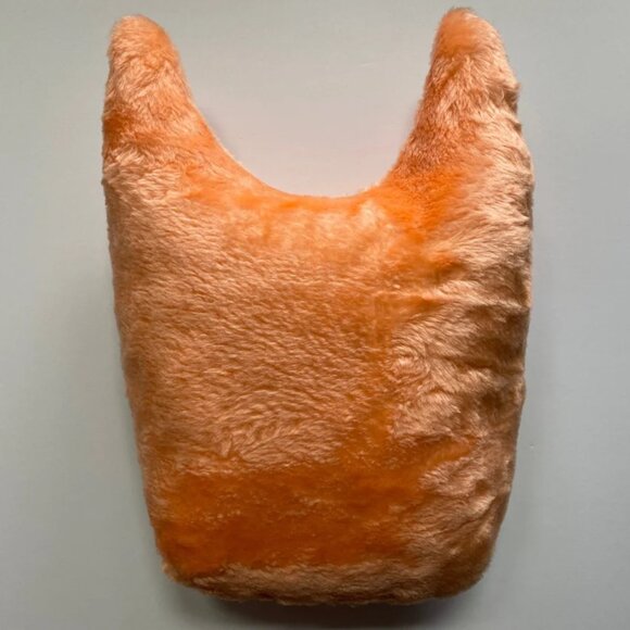 Woodland Owl Stuffed Animal Plushie Upcycled Hugging Buddy Neck Rest Pillow - Picture 3 of 3